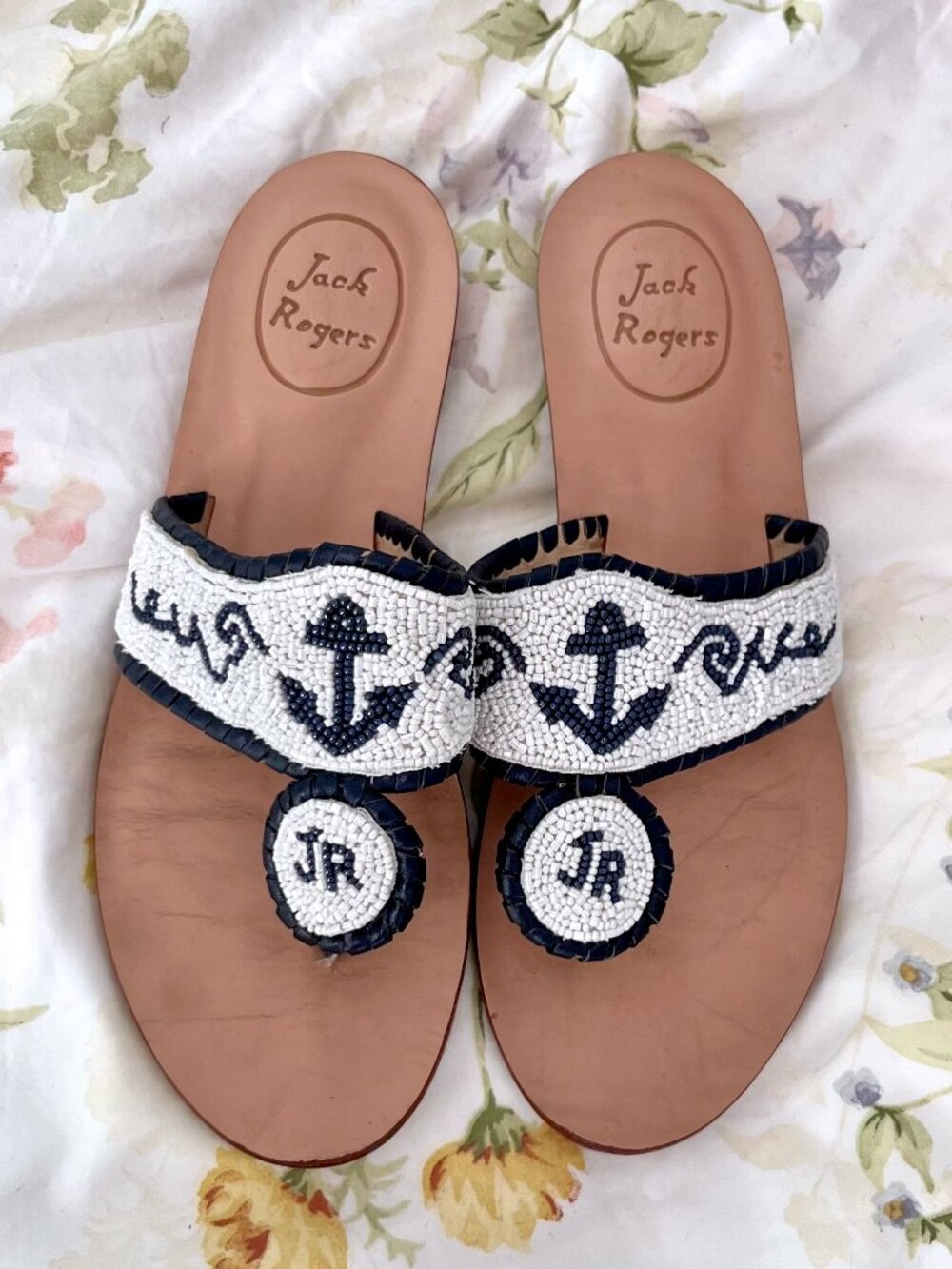 Jack Rogers Beaded Sandals